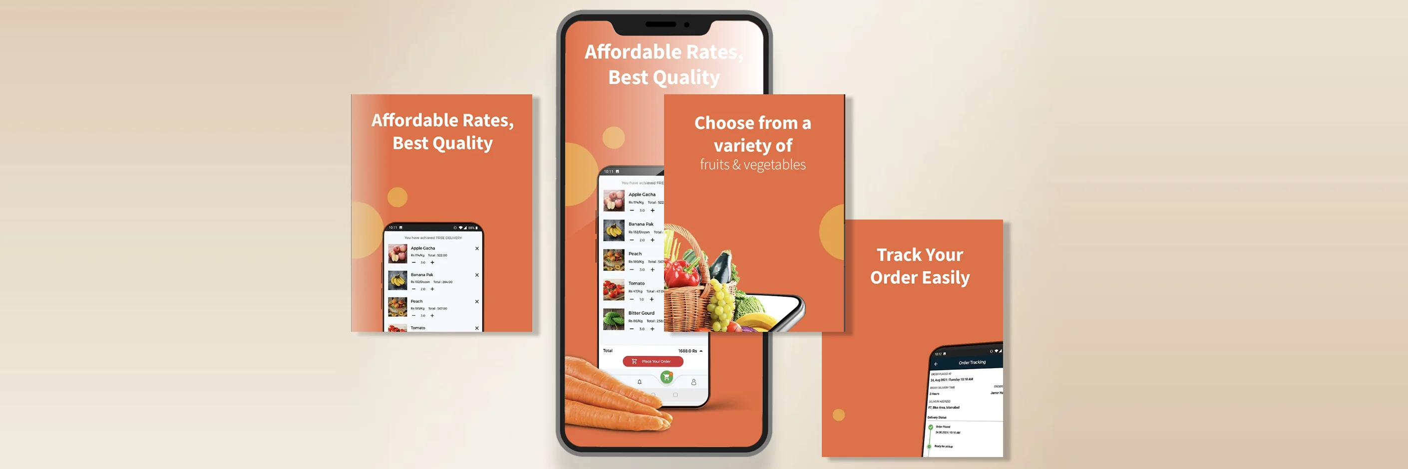 Farm to Home grocery app