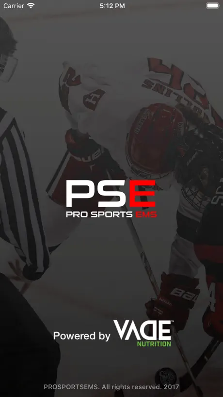Pro Sports — app screen 1