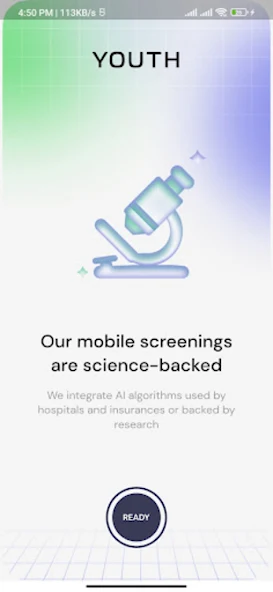 Youth.ai — app screen 2
